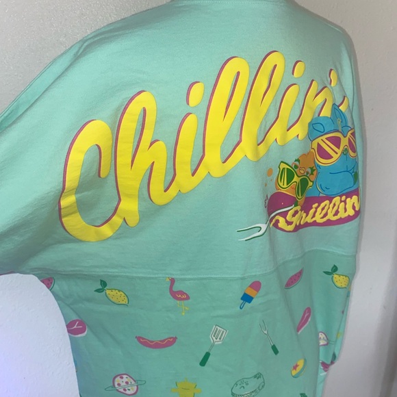 Disney Parks Pullover T-Shirt Top Toy Story Reach for the Fries Spirit Jersey - Picture 5 of 8